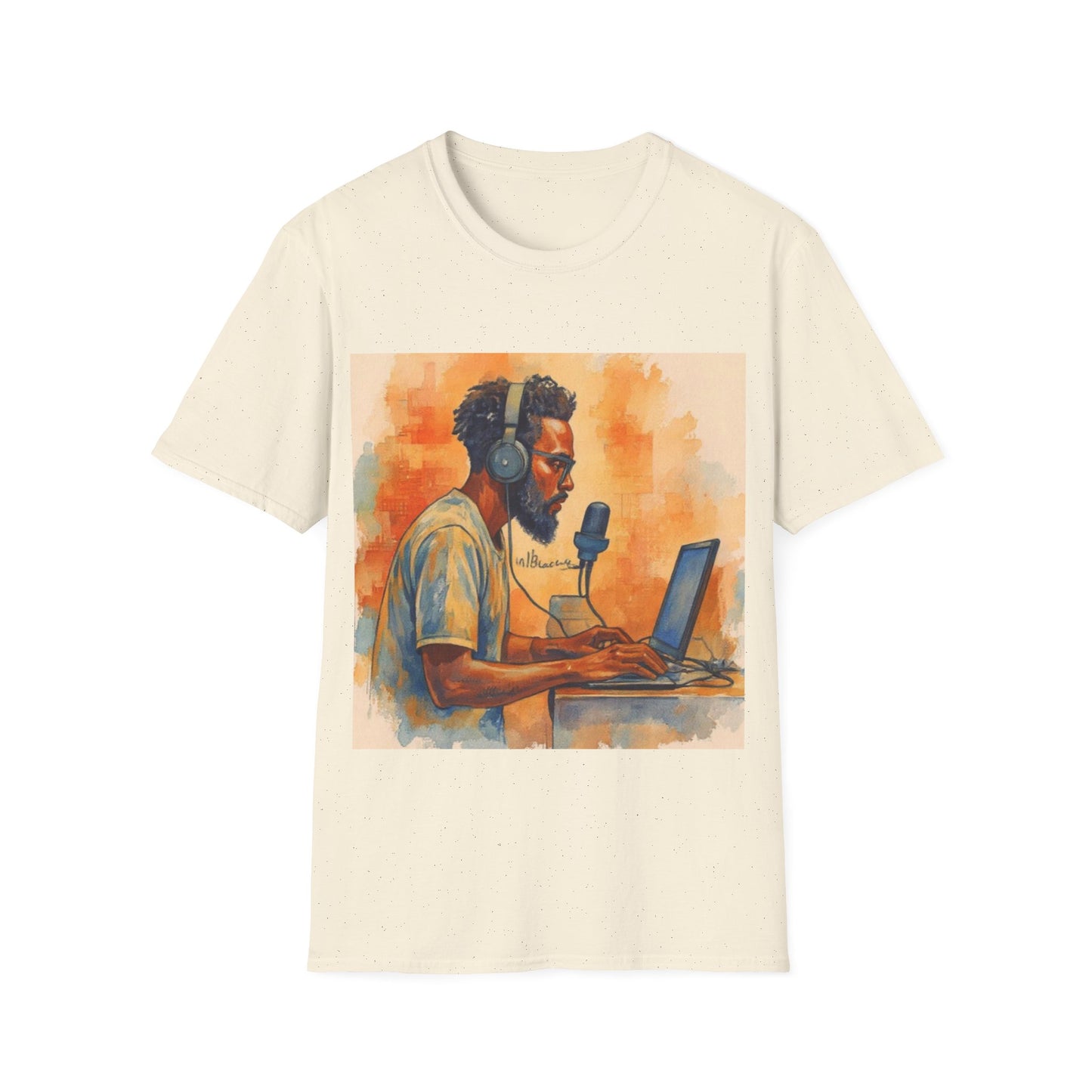 Creative Flow in Sound — Unisex Softstyle T-Shirt