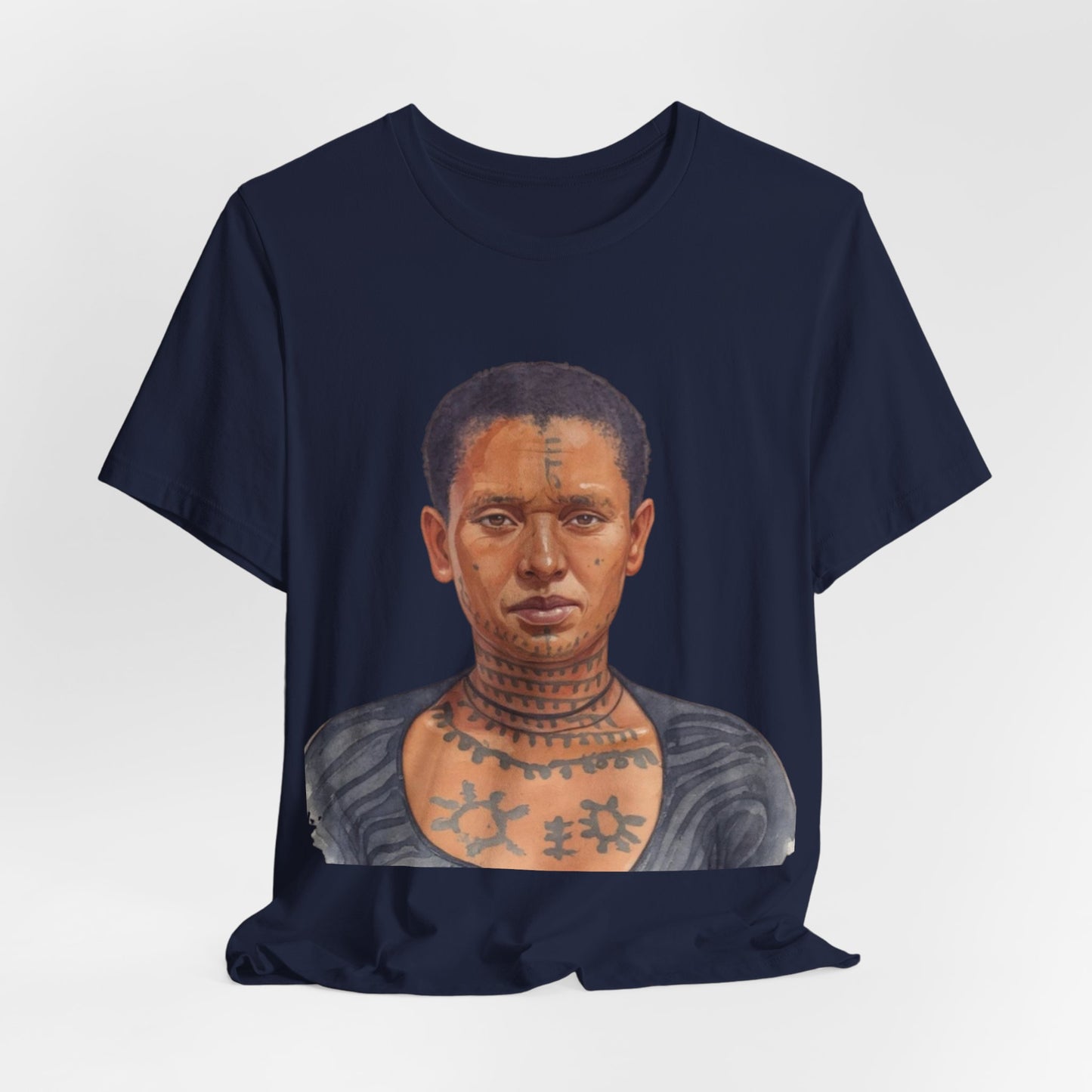 Heritage in Ink: Ethiopian Niksat Tattoos – Unisex Jersey Tee