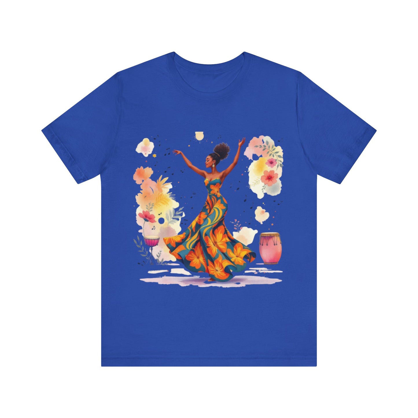 Rhythms of Joy: Afro Dance Celebration – Women’s Jersey Tee