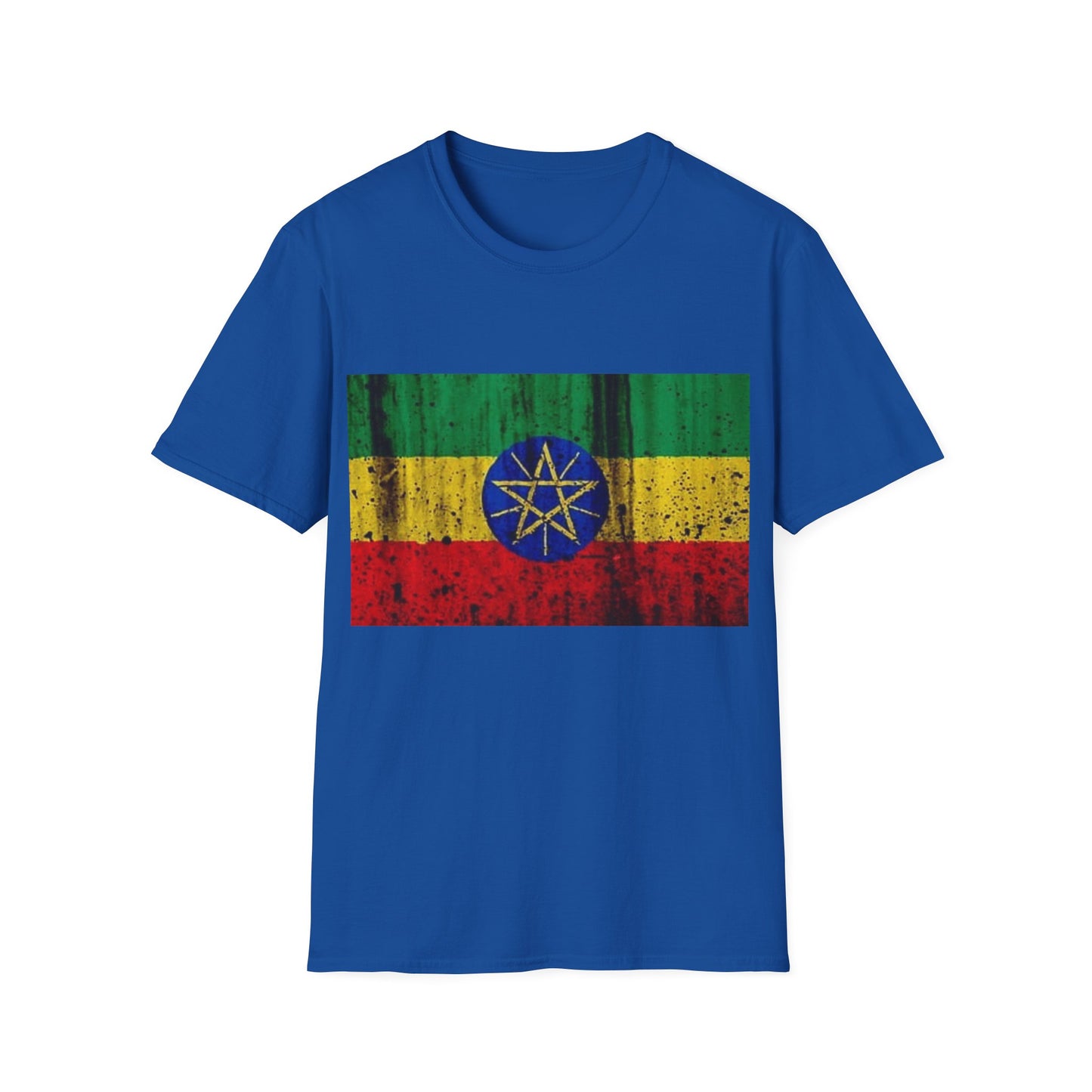 Ethiopia Flag Pride – Unisex Softstyle T-Shirt