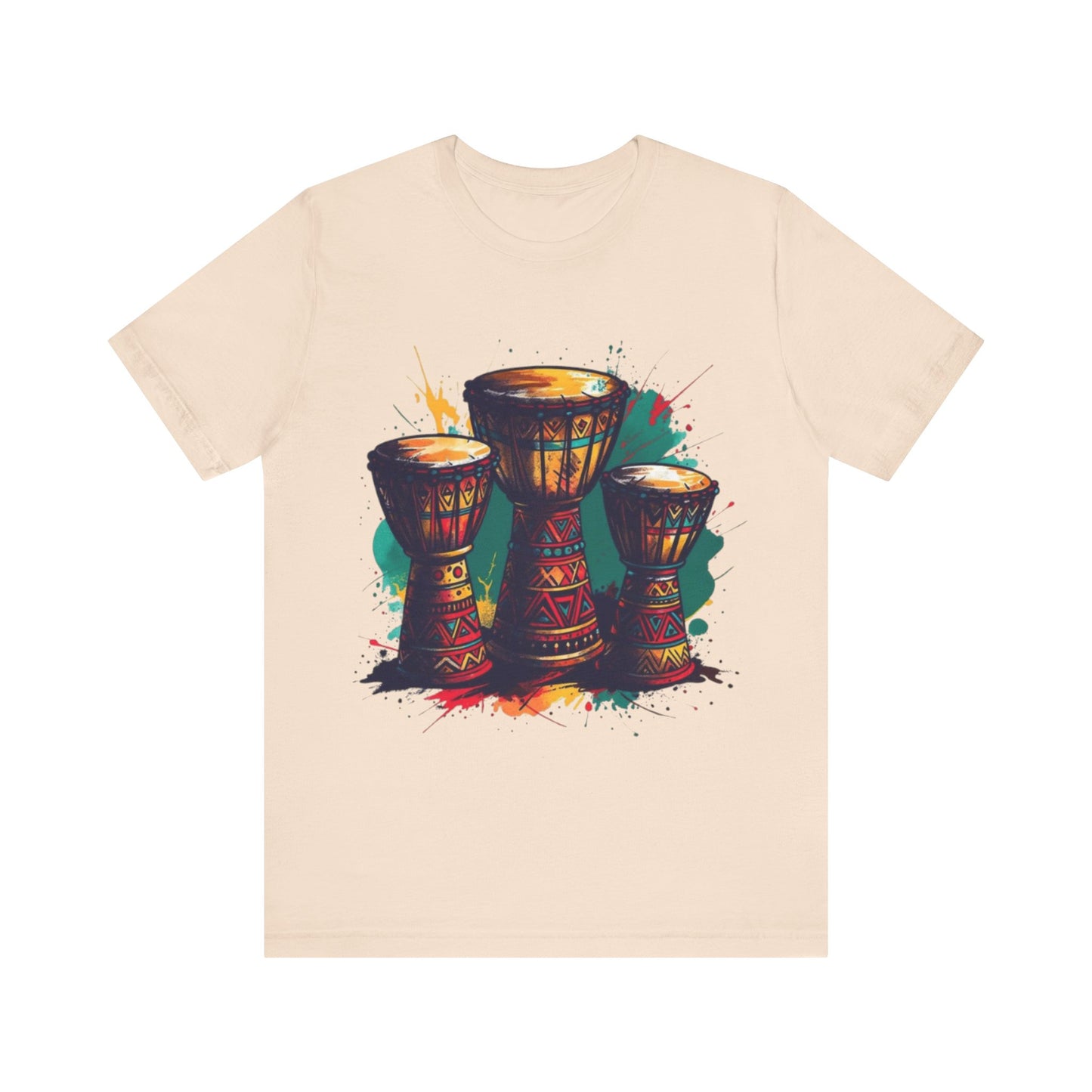 Drums of Africa: Sound in Motion – Unisex Jersey Tee