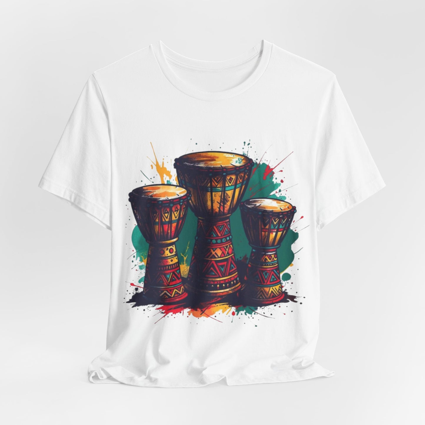 Drums of Africa: Sound in Motion – Unisex Jersey Tee