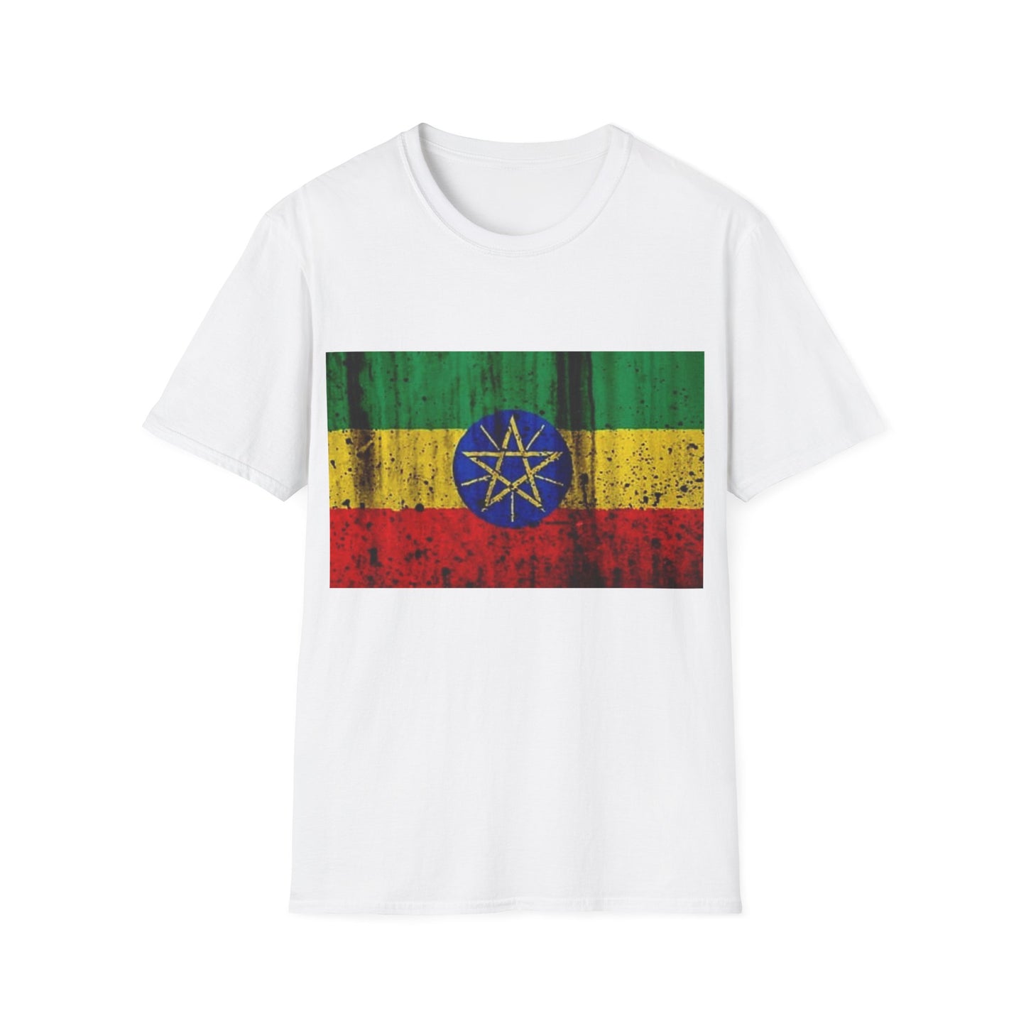 Ethiopia Flag Pride – Unisex Softstyle T-Shirt