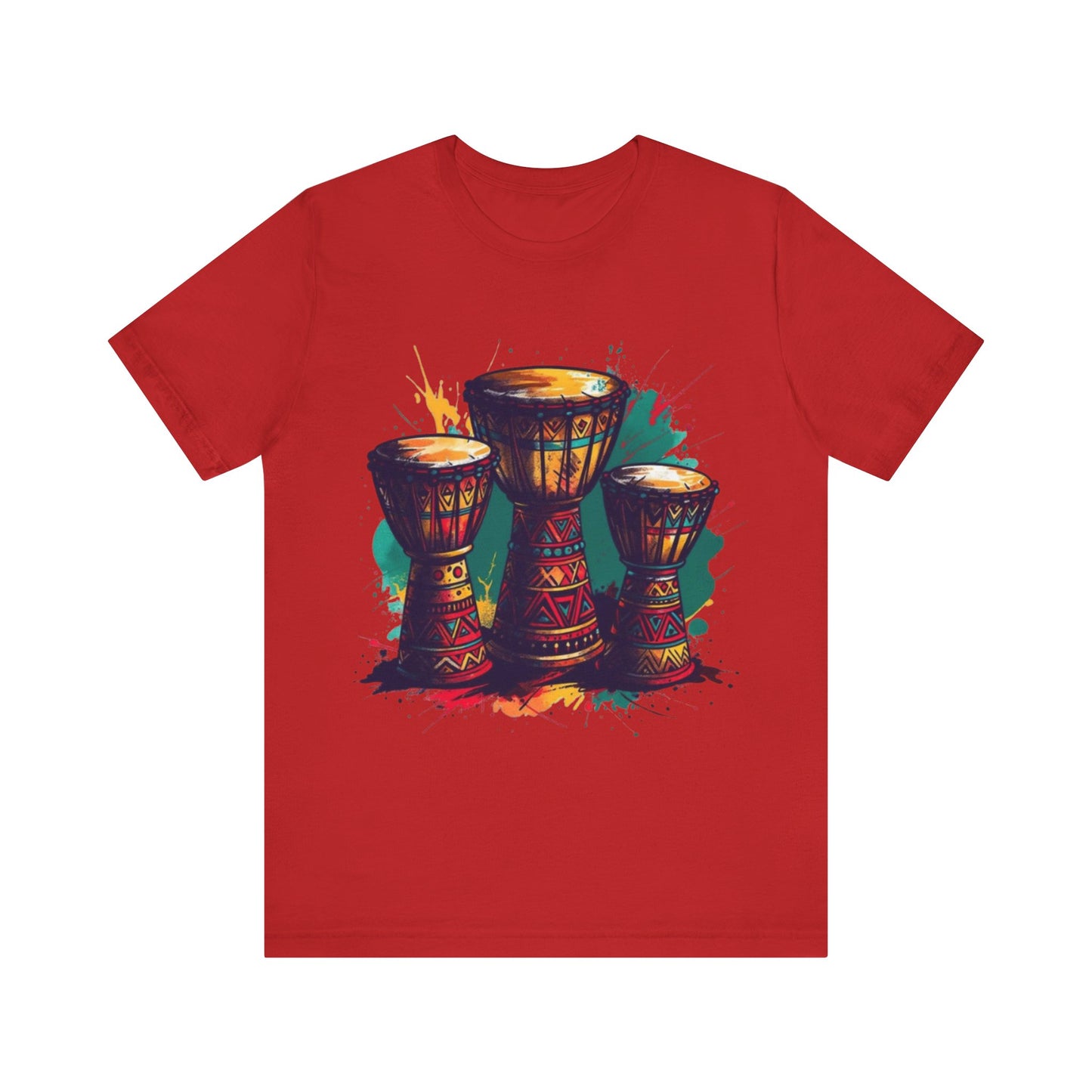 Drums of Africa: Sound in Motion – Unisex Jersey Tee