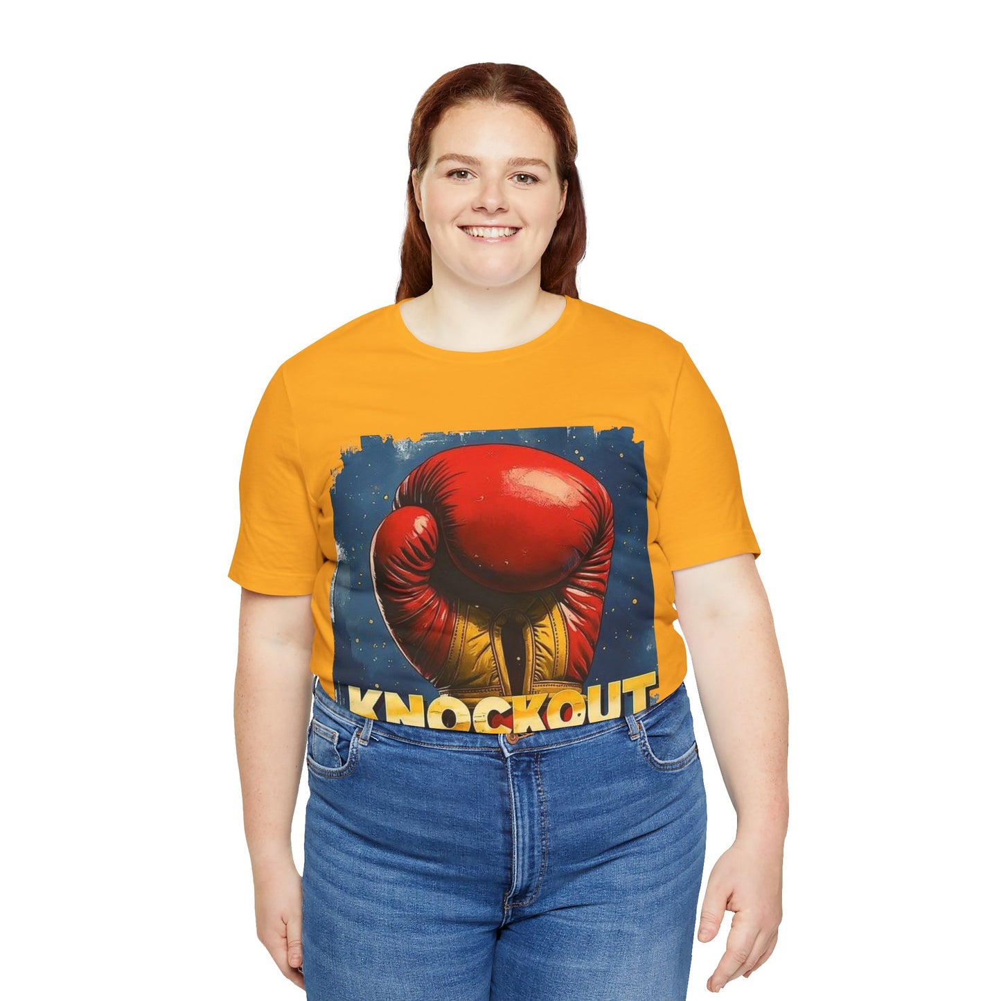 Knockout – Boxing Power Tee-Unisex Jersey Short Sleeve Tee