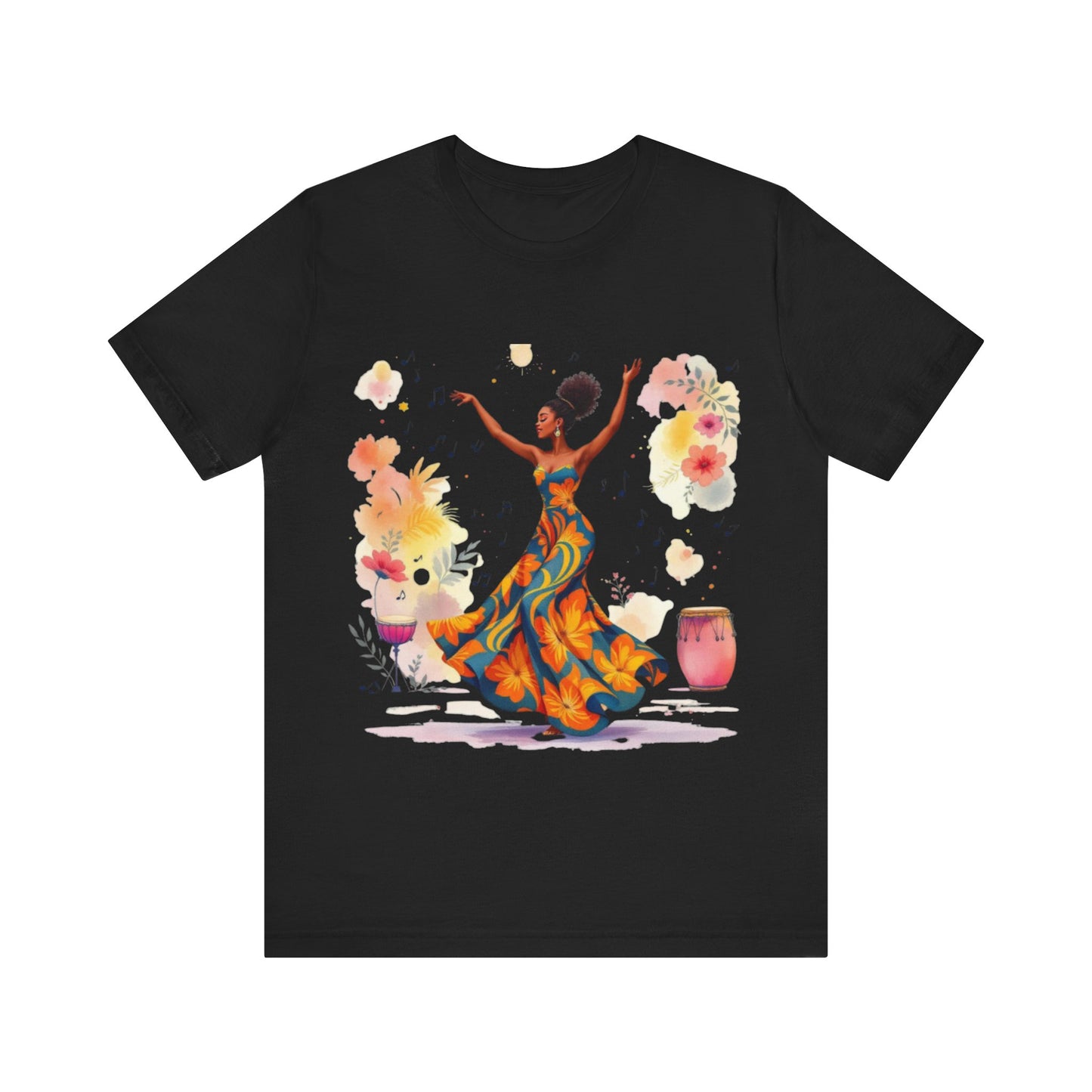 Rhythms of Joy: Afro Dance Celebration – Women’s Jersey Tee