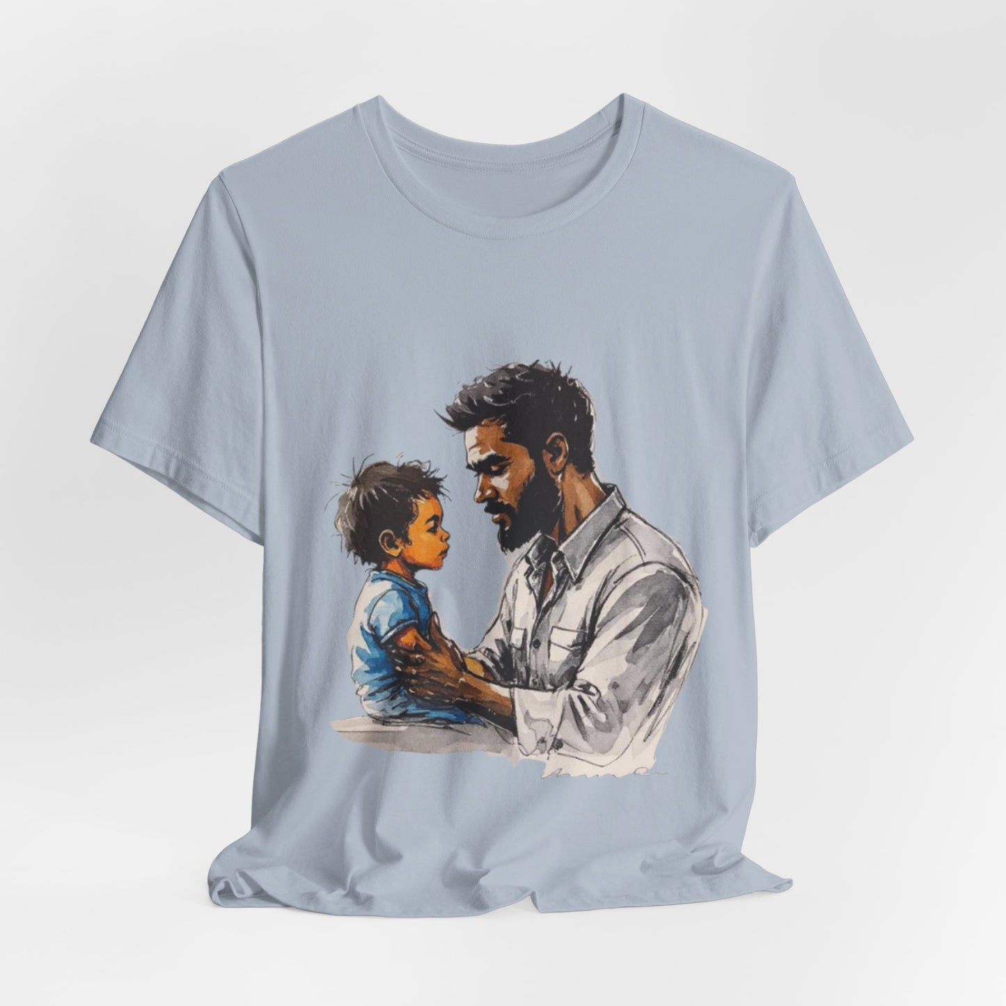 Heart of Fatherhood: A Timeless Bond – Unisex Jersey Tee