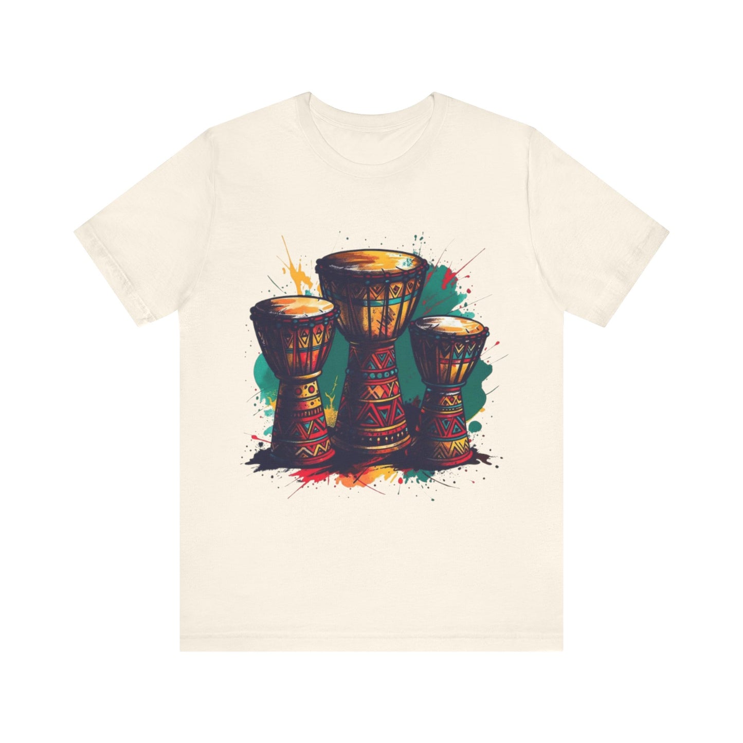 Drums of Africa: Sound in Motion – Unisex Jersey Tee