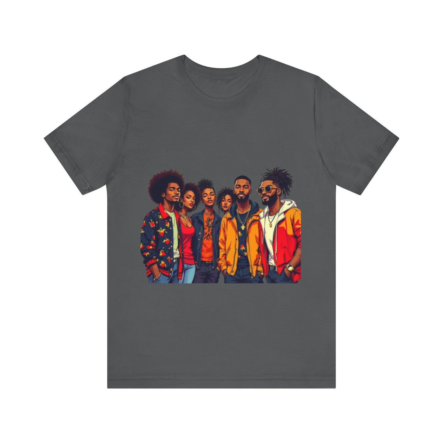 Cultural Fusion: African Textiles Meet Modern Style – Unisex Jersey Tee