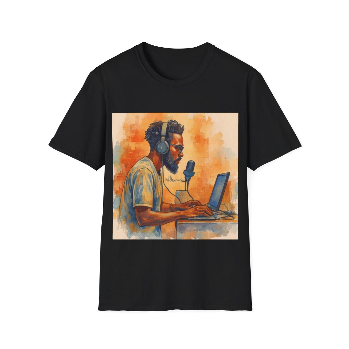 Creative Flow in Sound — Unisex Softstyle T-Shirt