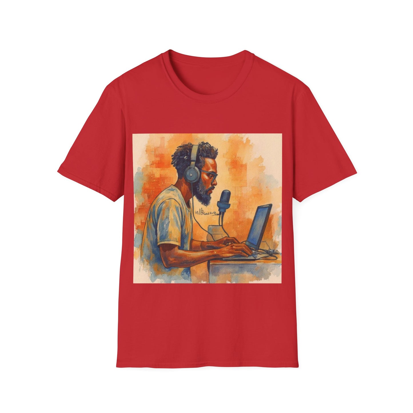 Creative Flow in Sound — Unisex Softstyle T-Shirt
