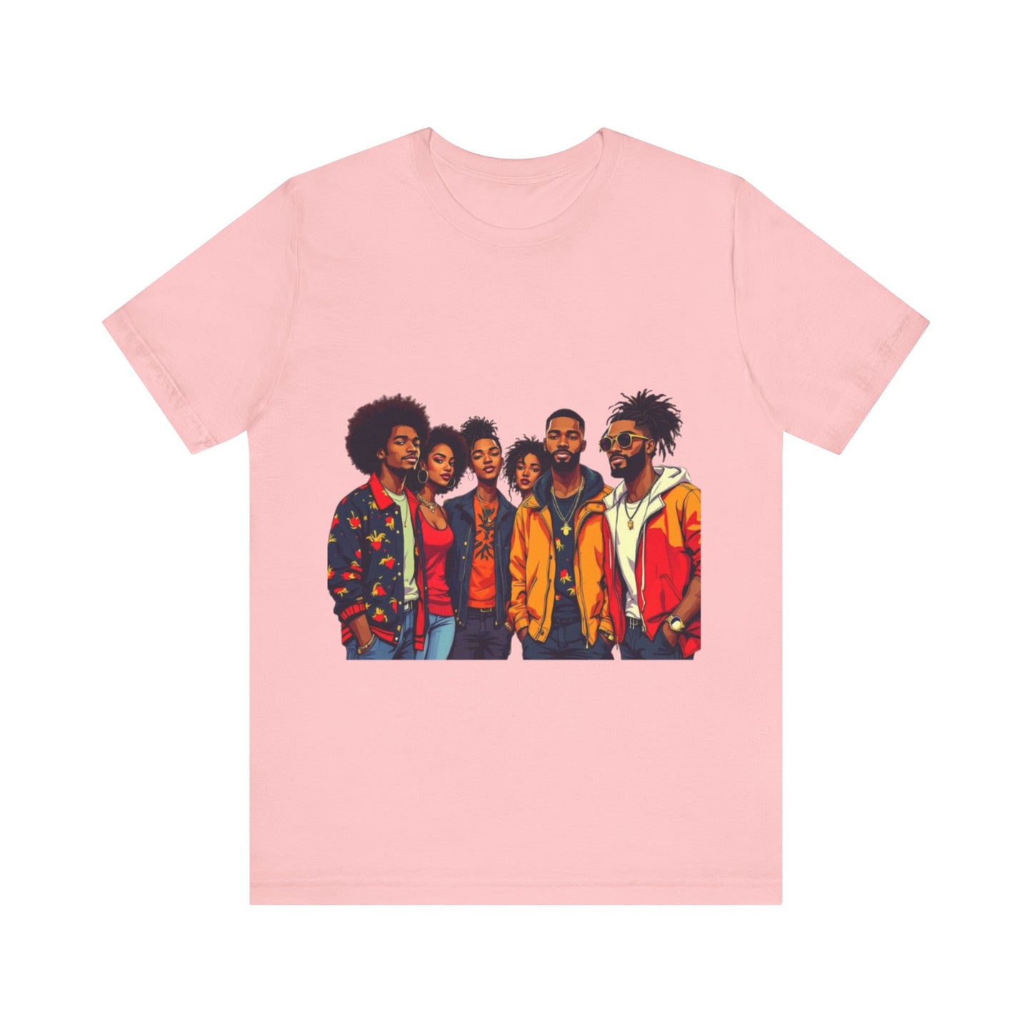 Cultural Fusion: African Textiles Meet Modern Style – Unisex Jersey Tee