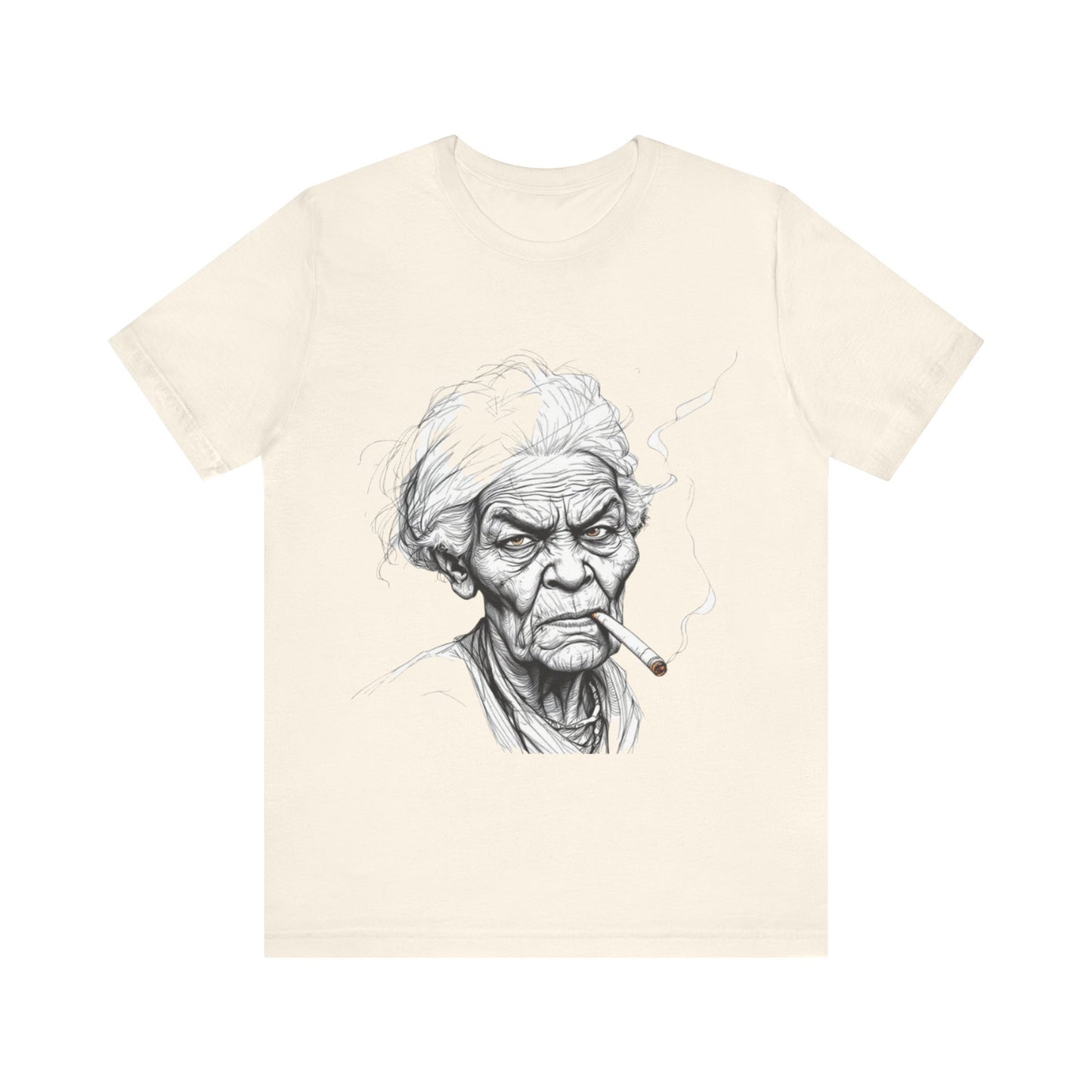 Golden Years, Savage Mood – African Old Woman Tee