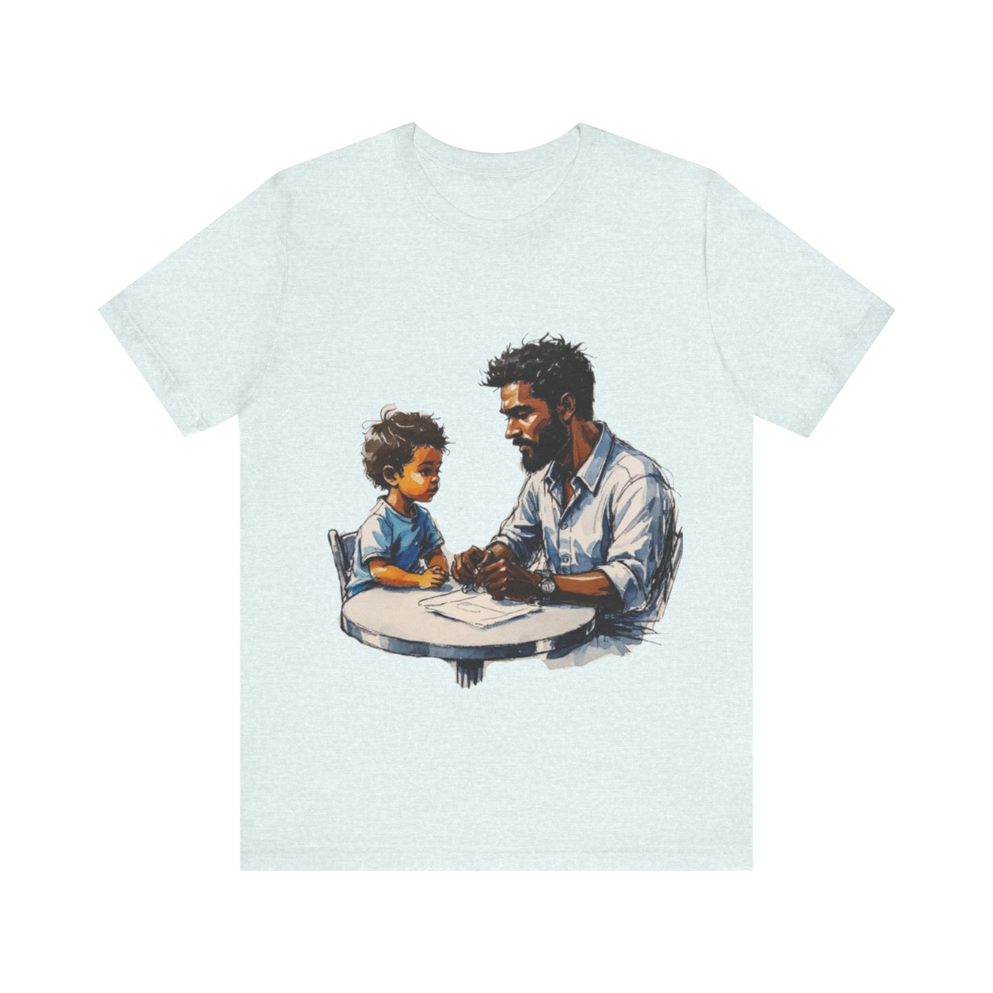 Roots of Guidance: A Father’s Teaching – Unisex Jersey Tee
