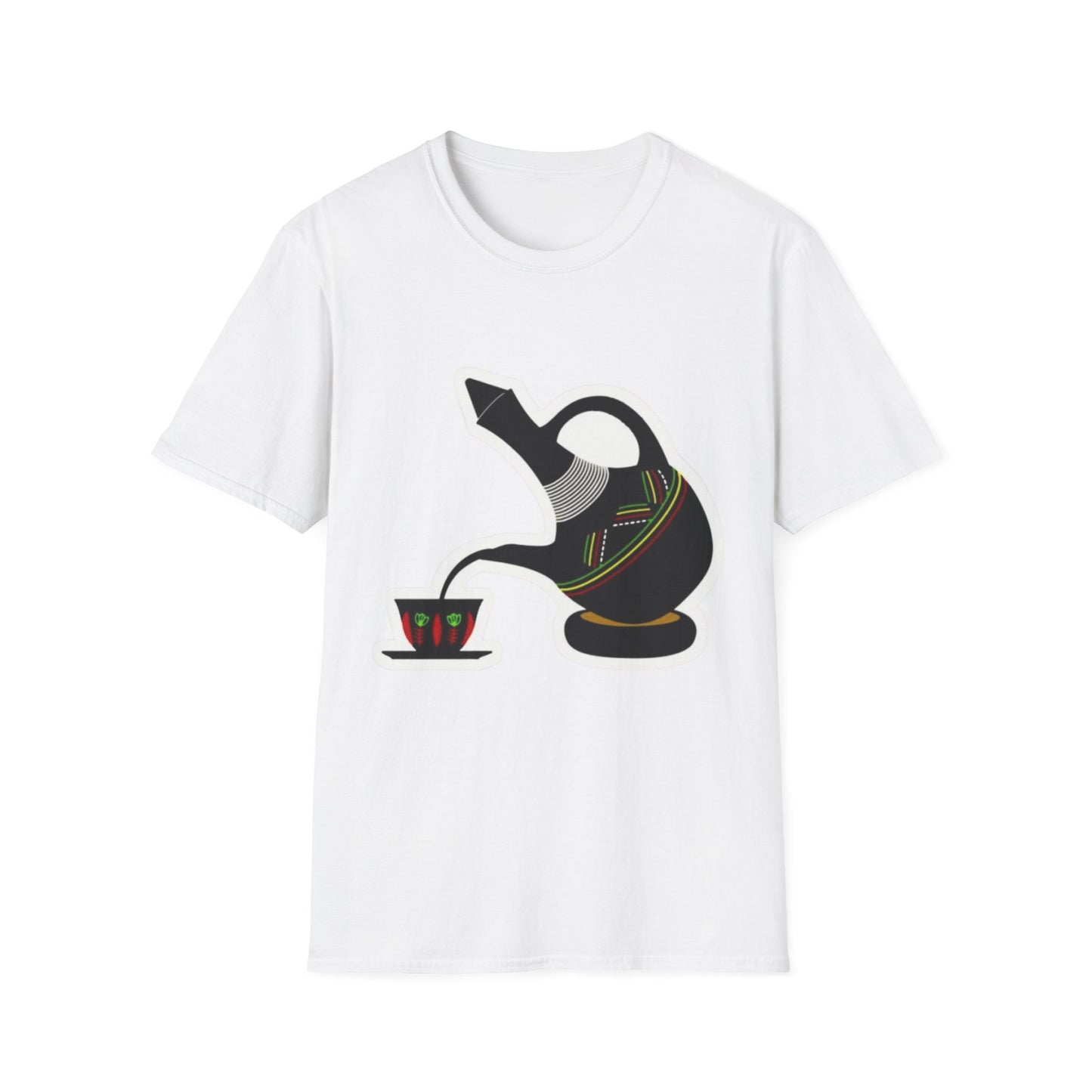 Buna Time T-Shirt – Ethiopian Coffee Pot Design