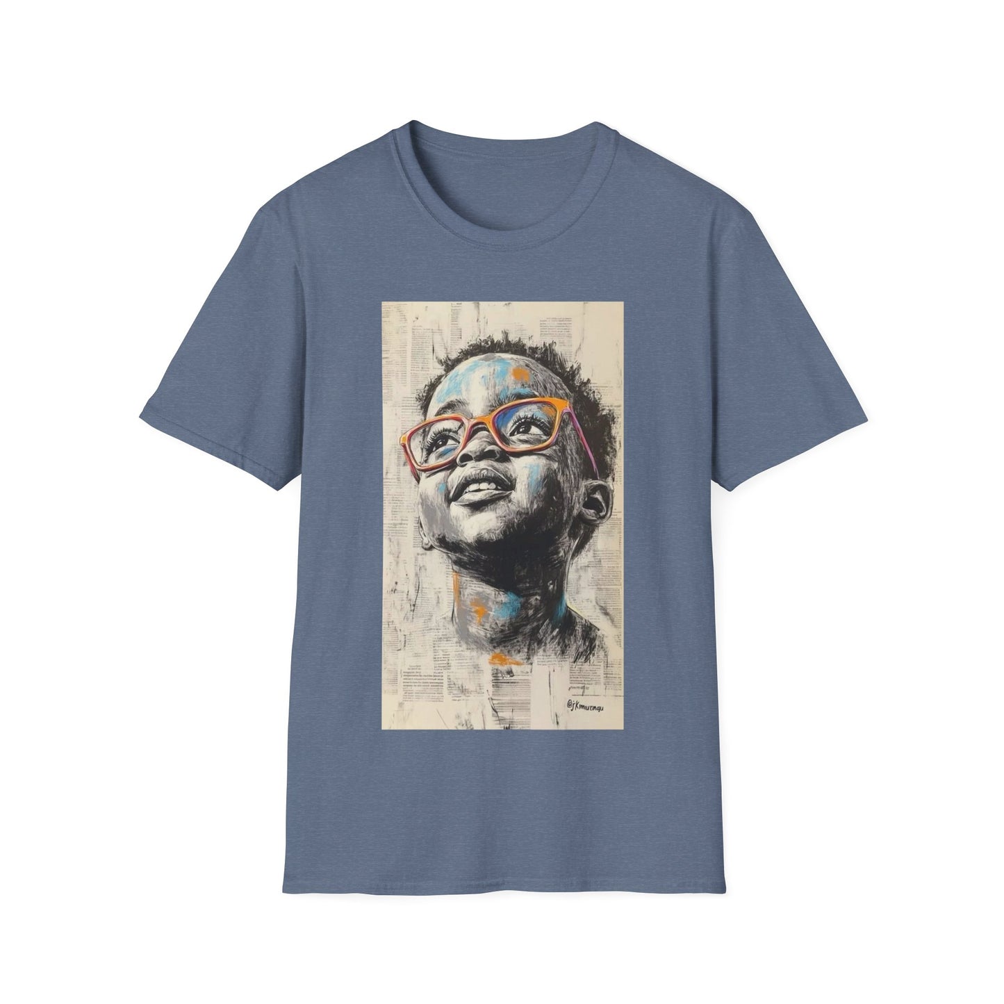 Hopeful Gaze Tee – Unisex Softstyle T-Shirt