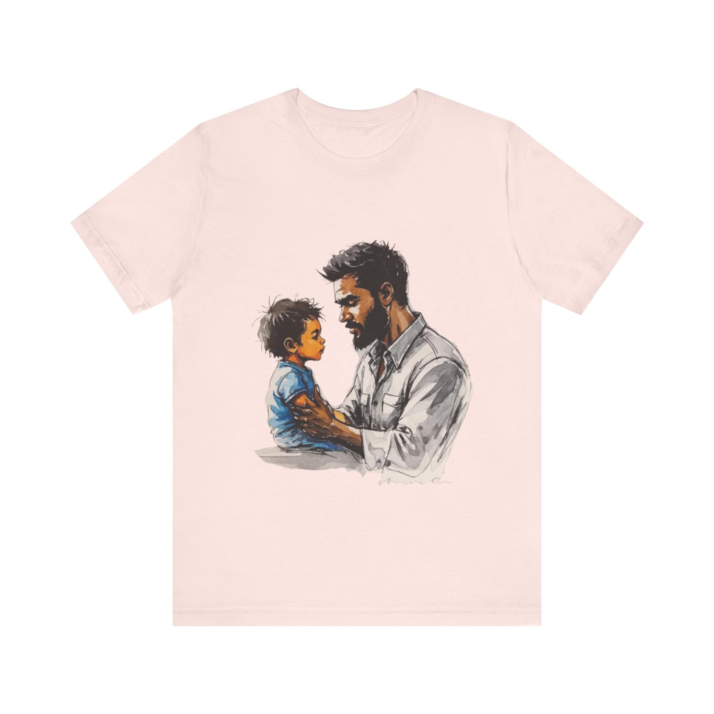 Heart of Fatherhood: A Timeless Bond – Unisex Jersey Tee