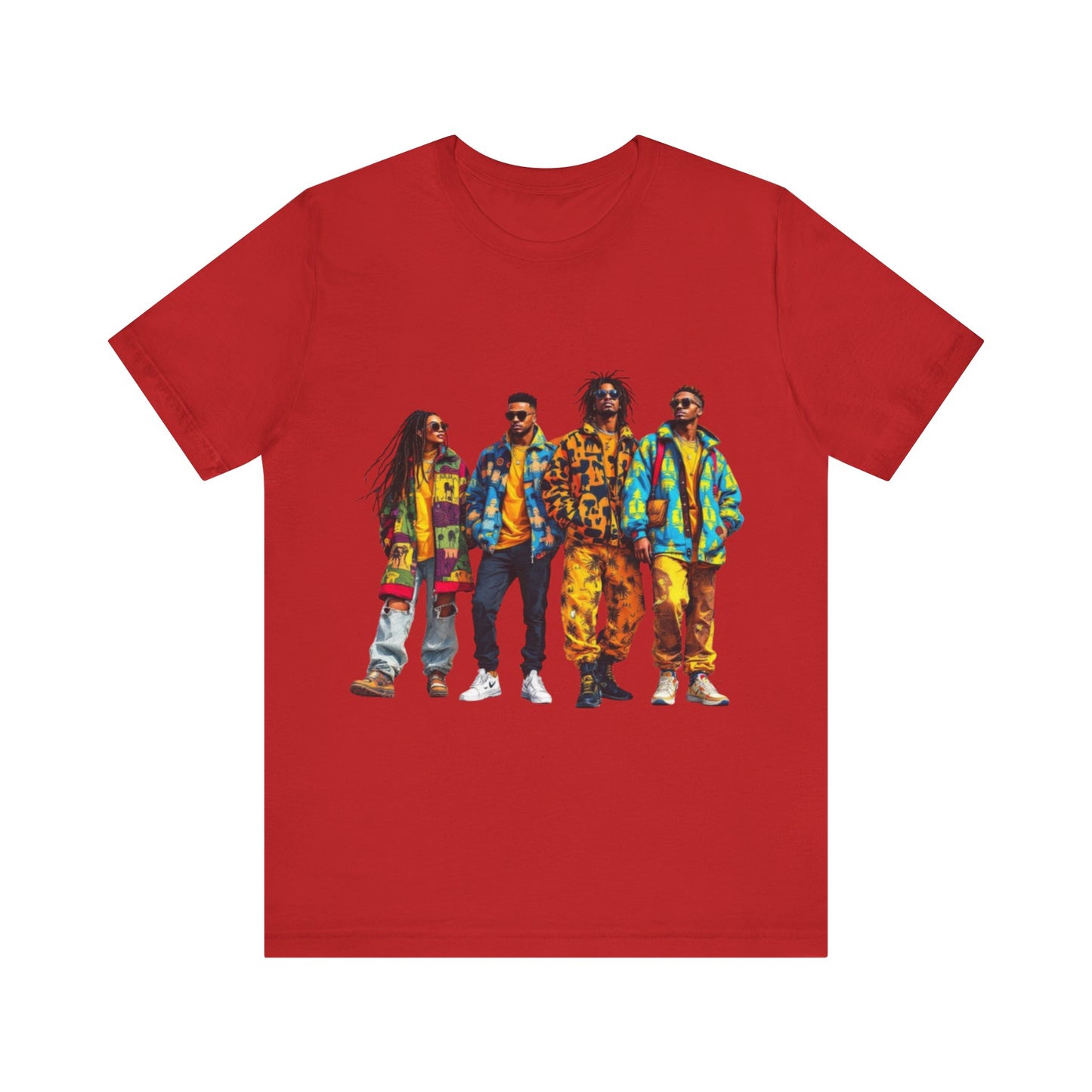 Colors of the Motherland – Afro Street Style Tee