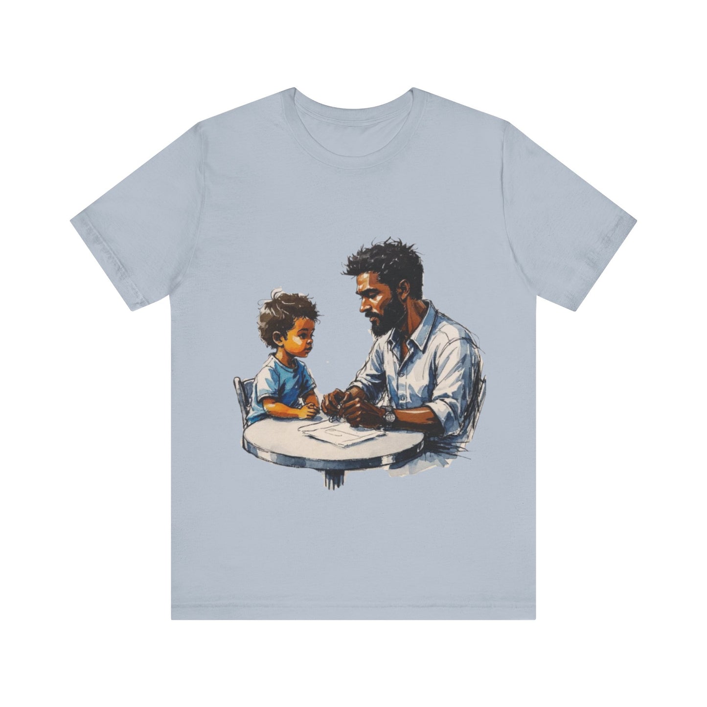 Roots of Guidance: A Father’s Teaching – Unisex Jersey Tee