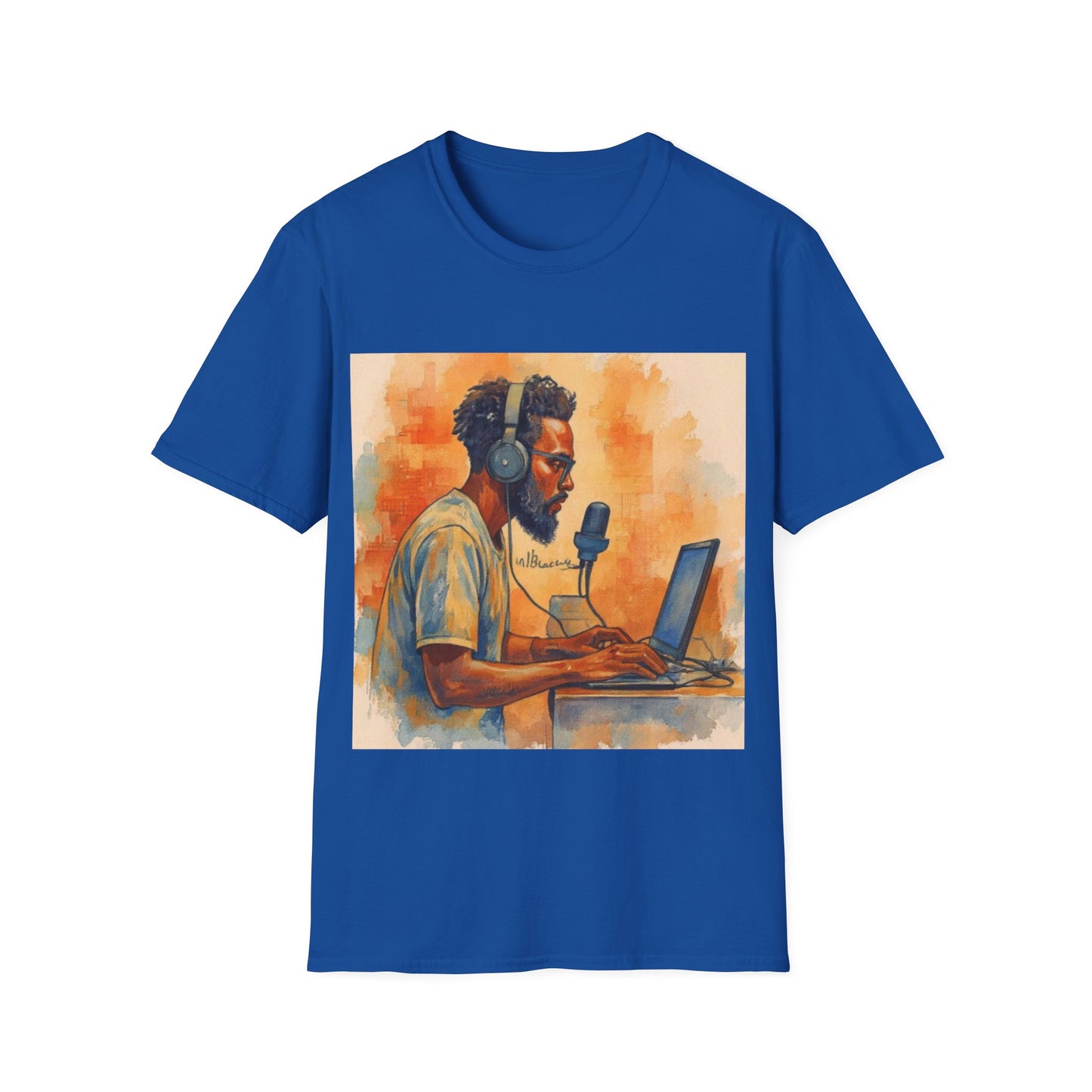Creative Flow in Sound — Unisex Softstyle T-Shirt