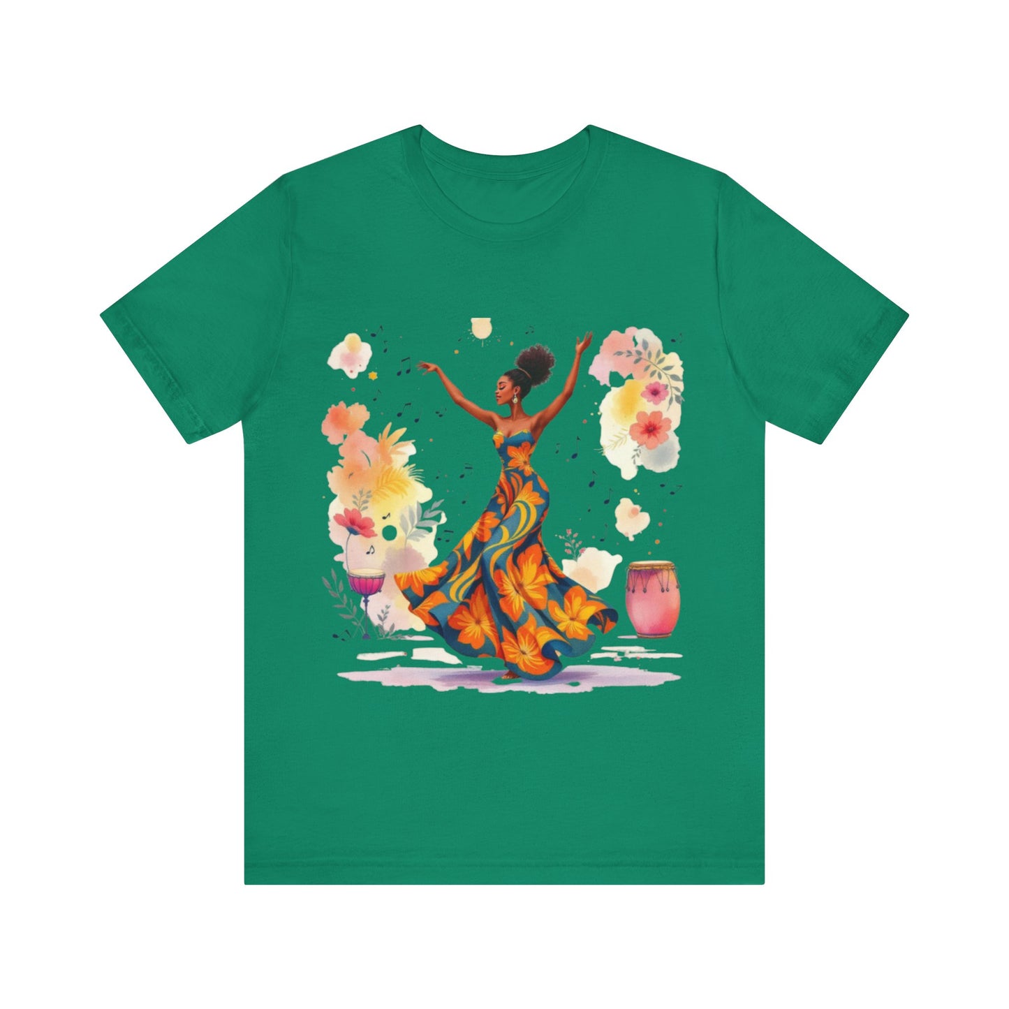 Rhythms of Joy: Afro Dance Celebration – Women’s Jersey Tee