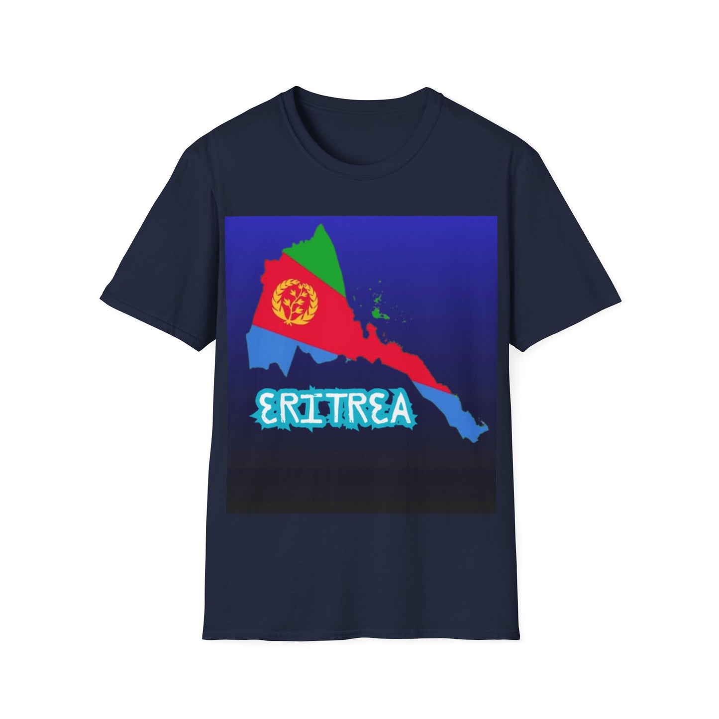 Eritrea Map & Flag Tee – Cultural Identity Series