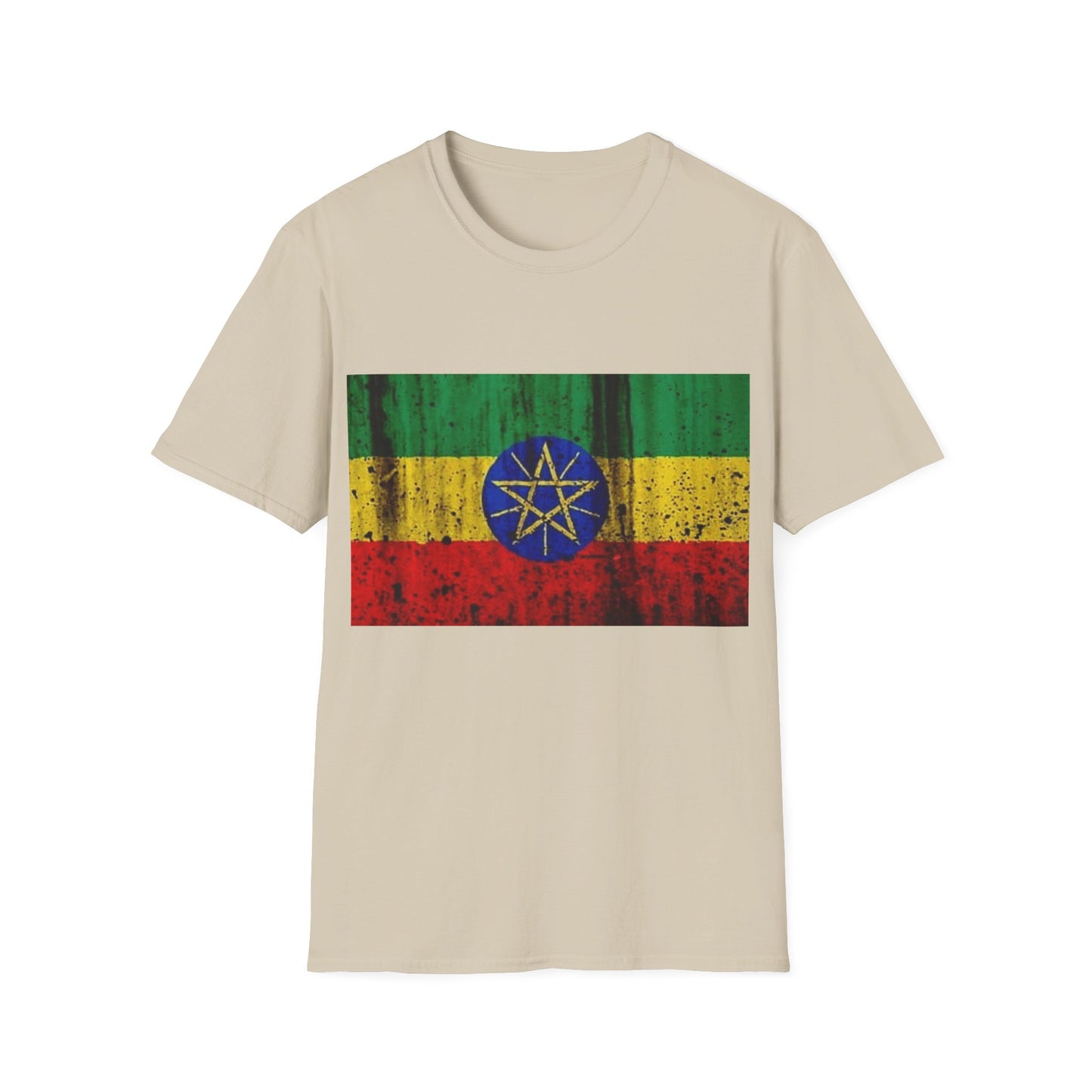 Ethiopia Flag Pride – Unisex Softstyle T-Shirt