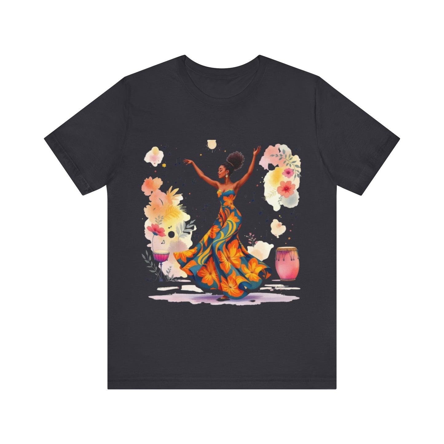 Rhythms of Joy: Afro Dance Celebration – Women’s Jersey Tee