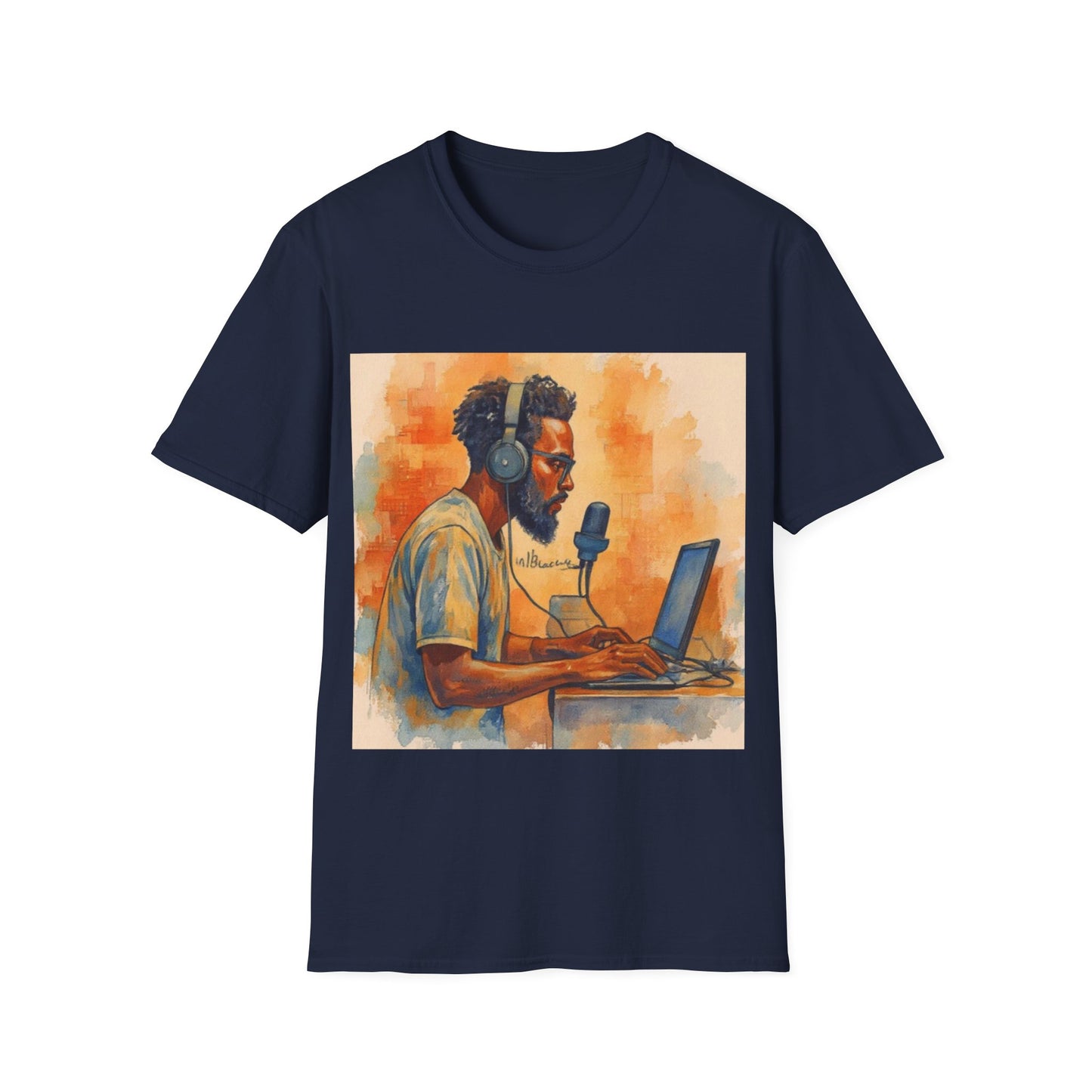 Creative Flow in Sound — Unisex Softstyle T-Shirt