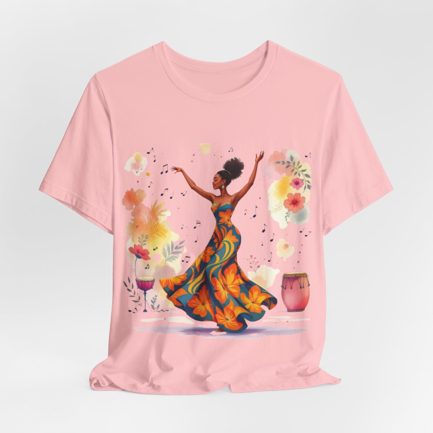 Rhythms of Joy: Afro Dance Celebration – Women’s Jersey Tee