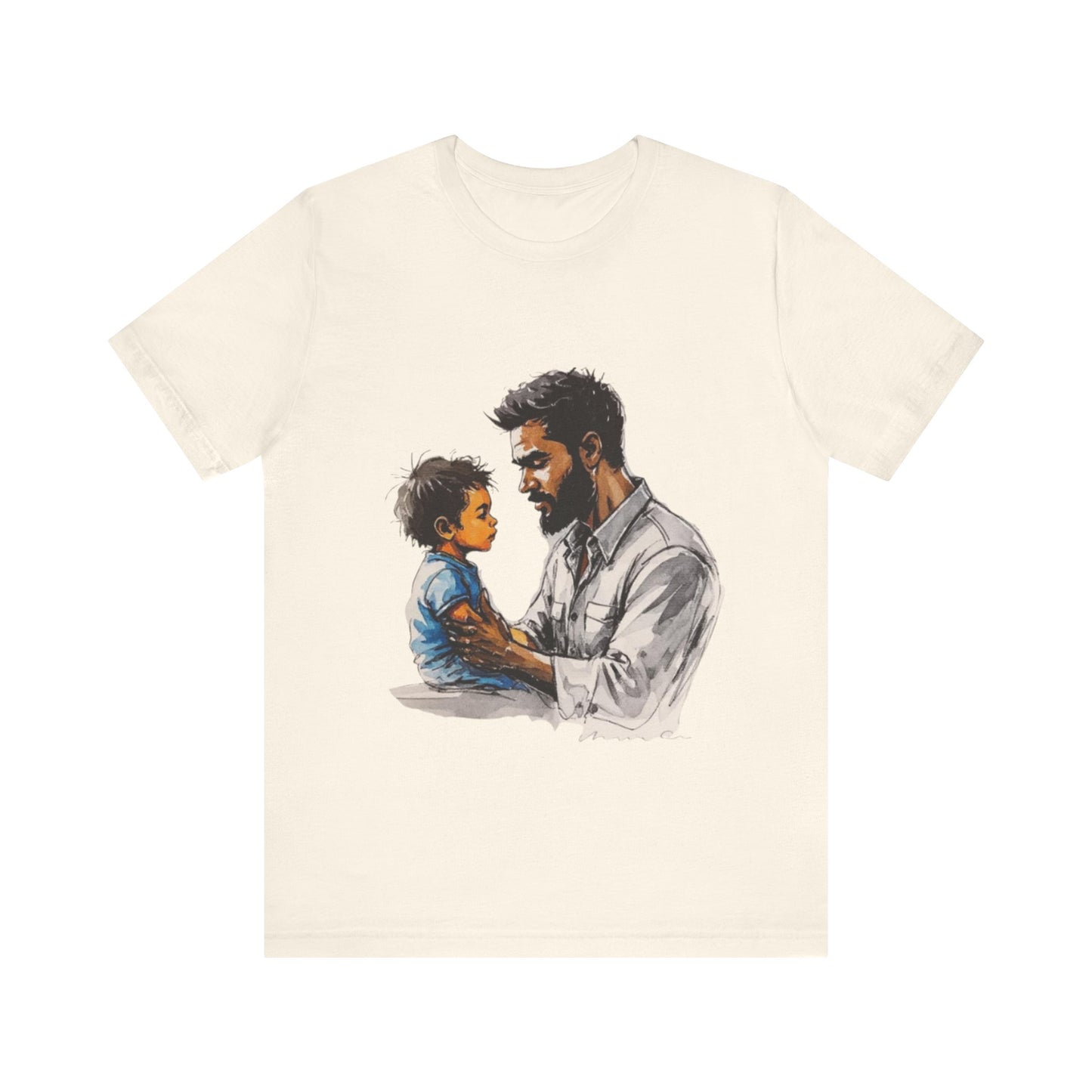 Heart of Fatherhood: A Timeless Bond – Unisex Jersey Tee