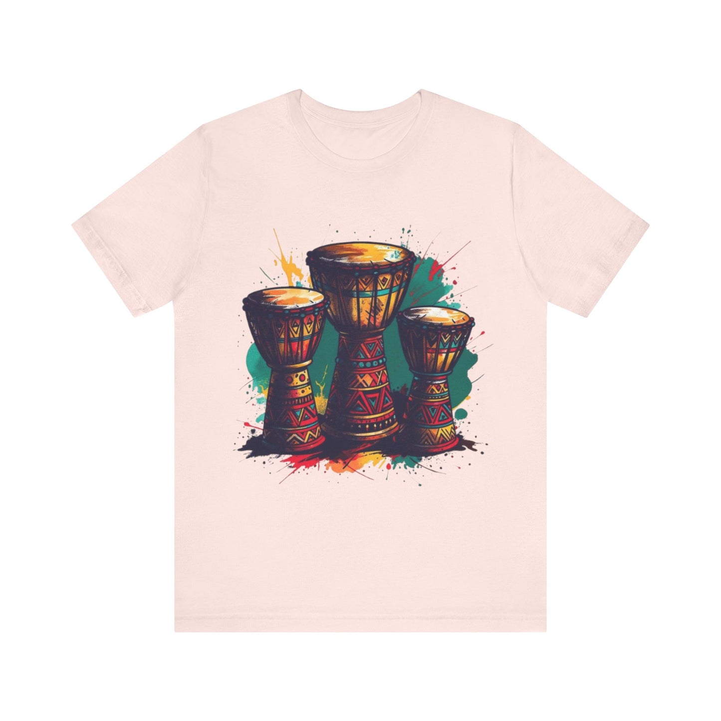 Drums of Africa: Sound in Motion – Unisex Jersey Tee