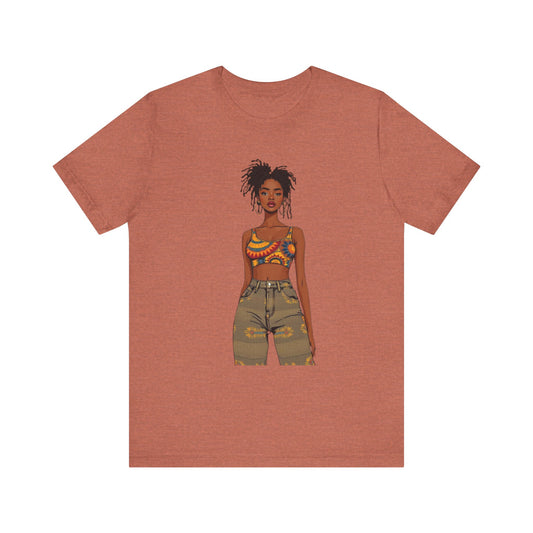 Afro Chic – Women’s Cultural Street Style Tee