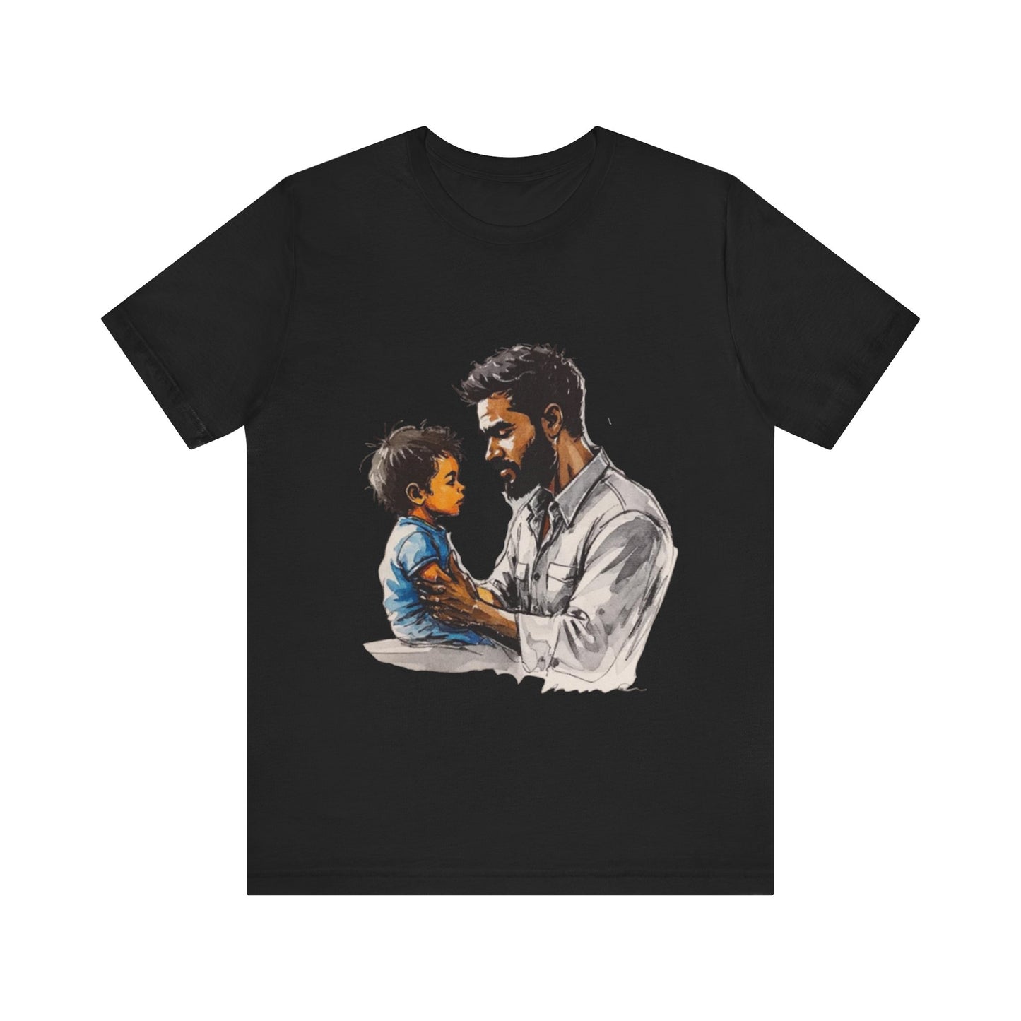 Heart of Fatherhood: A Timeless Bond – Unisex Jersey Tee