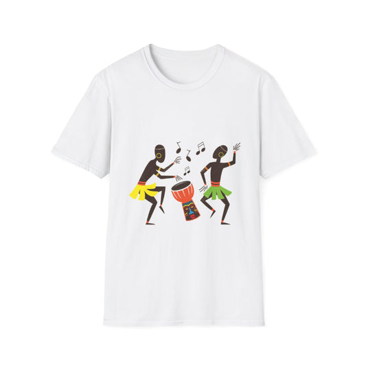 Tribal Dance & Drum Tee – Cultural Movement