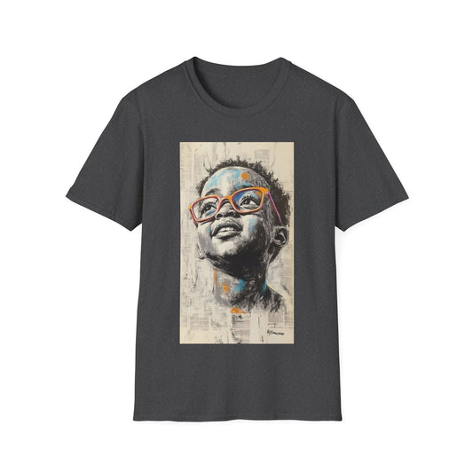Hopeful Gaze Tee – Unisex Softstyle T-Shirt