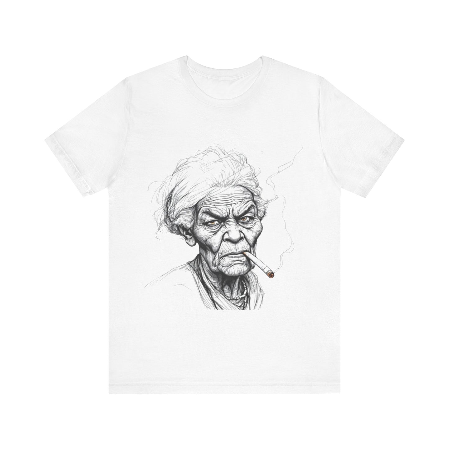 Golden Years, Savage Mood – African Old Woman Tee