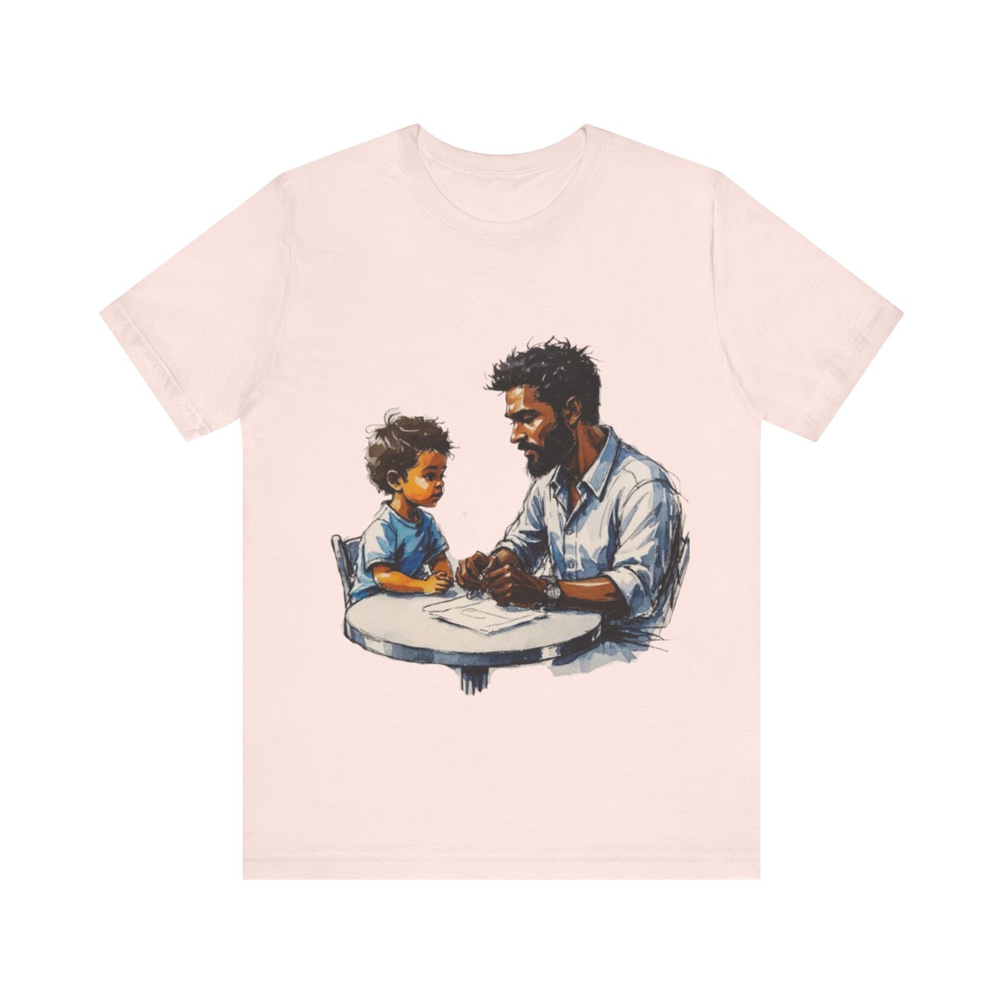 Roots of Guidance: A Father’s Teaching – Unisex Jersey Tee