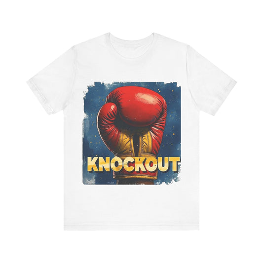 Knockout – Boxing Power Tee-Unisex Jersey Short Sleeve Tee