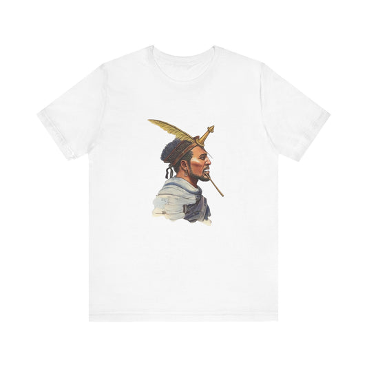 Abbaa Gadaa – Guardian of Oromo Tradition - Unisex Jersey Short Sleeve Tee
