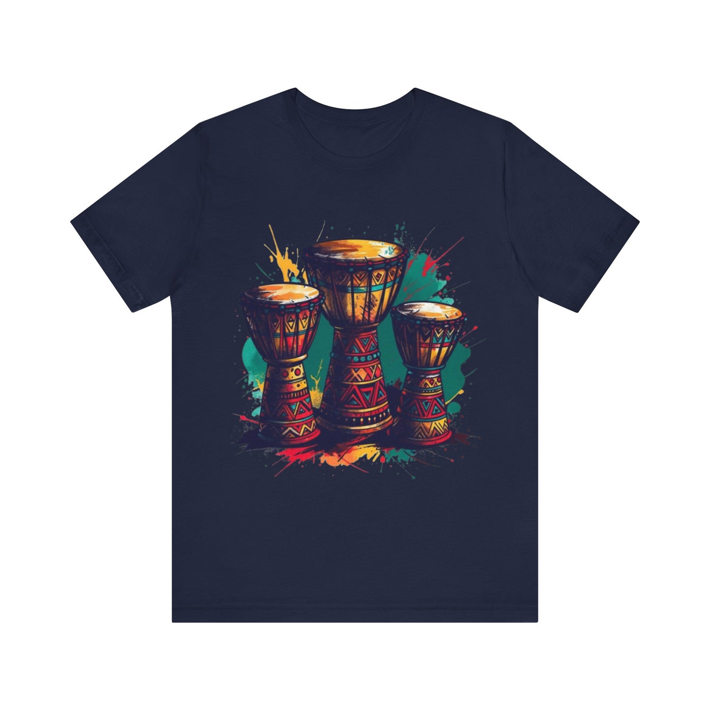 Drums of Africa: Sound in Motion – Unisex Jersey Tee