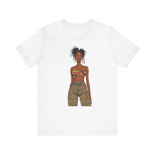 Afro Chic – Women’s Cultural Street Style Tee