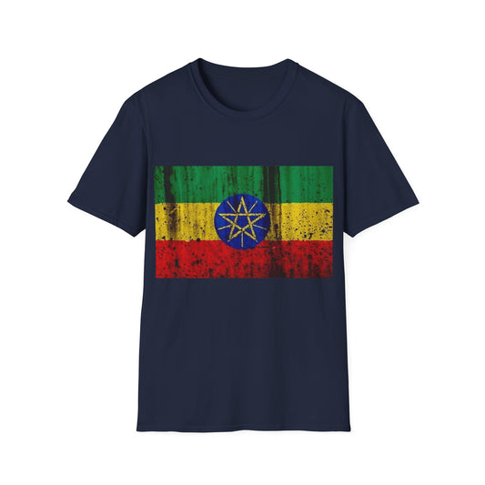 Ethiopia Flag Pride – Unisex Softstyle T-Shirt
