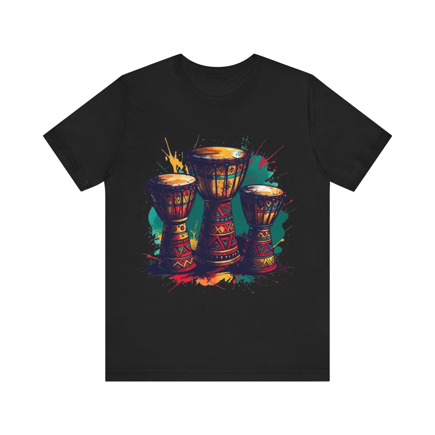 Drums of Africa: Sound in Motion – Unisex Jersey Tee