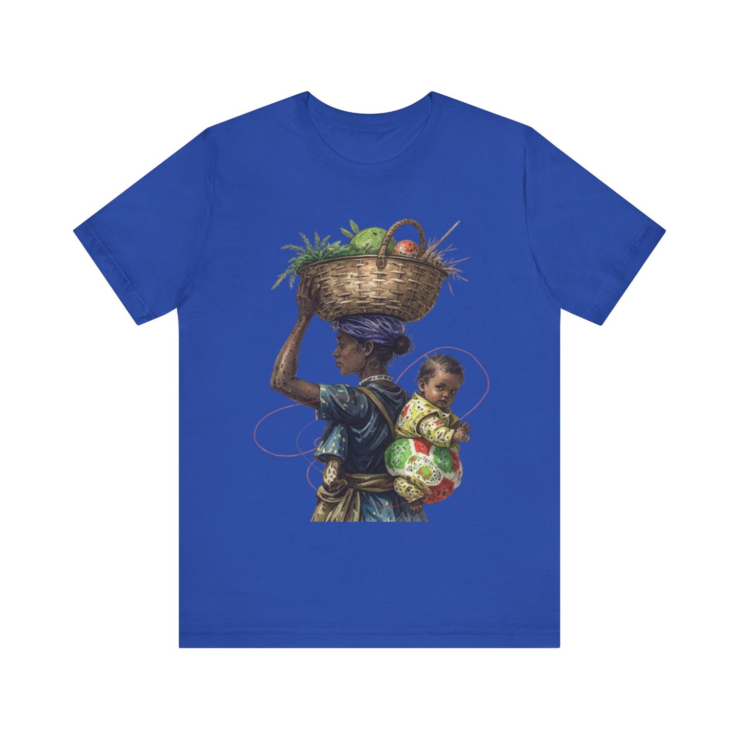 Carrying the Future: An African Mother’s Journey – Unisex Jersey Tee