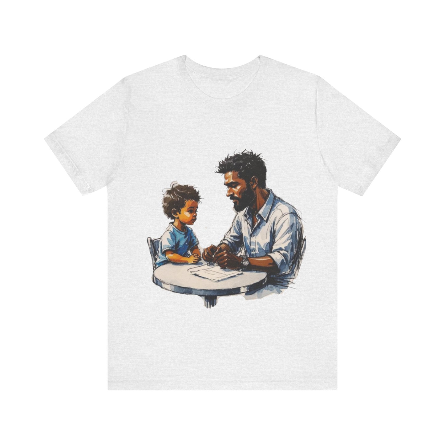 Roots of Guidance: A Father’s Teaching – Unisex Jersey Tee
