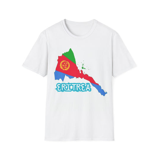 Eritrea Map & Flag Tee – Cultural Identity Series
